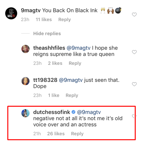 Dutchess: Deads Black Ink Crew Return; Series Made her Suicidal