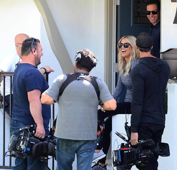 Tarek El Moussa + Pregnant Ex-Wife Christina Anstead Reunite