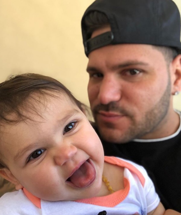 Ronnie Ortiz-Magro's Baby Is with His Family