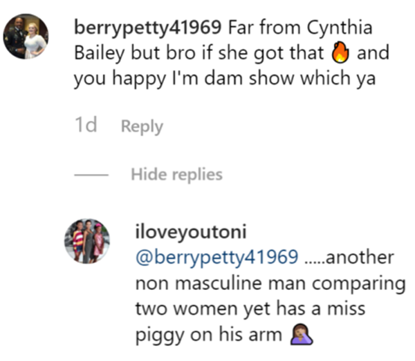Peter Thomas New Girlfriend Toni Scott Claps Back at Haters