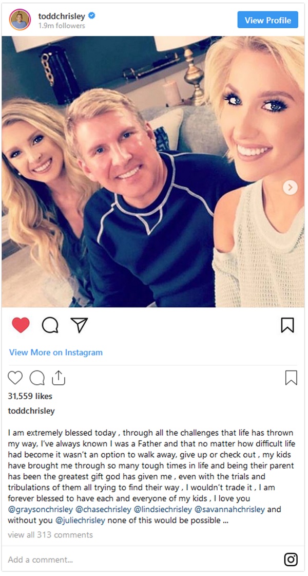 Lindsie Chrisley Hires Armed Security Guard to Protect Her Family