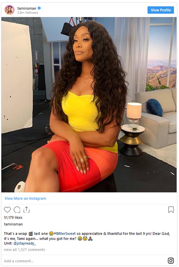 Tami Roman QUITS Basketball Wives "That's A Wrap"