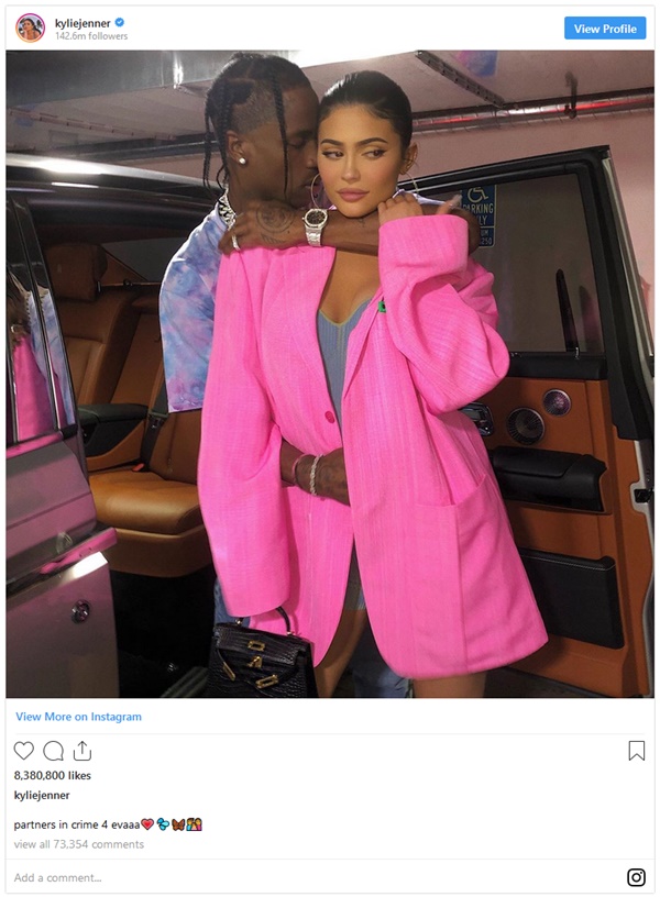 Travis Scott Buries Kylie Jenner’s House in Rose Petals