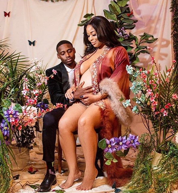 Charmaine Walker Embodies Her Beyonce Pregnancy Pose