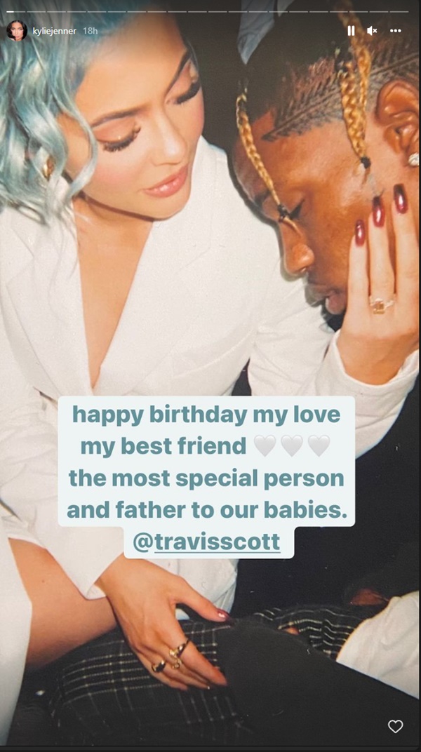 Kylie Jenner Wishes 'My Love’ Travis Scott Happy Birthday