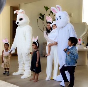 Kanye and Tyga Easter Bunny
