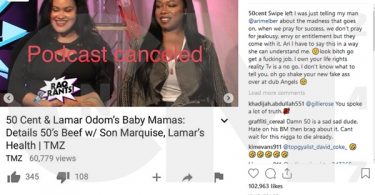 50 Cent Reminds Shaniqua Tompkins No Reality TV Series " I Own Your Life"