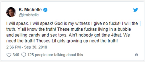 K. Michelle RIPS Amber Rose Over Bill Cosby Comment