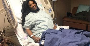 Kenya Moore Road To Recovery Following C Section Birth