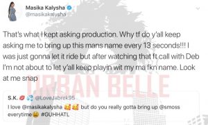 Masika Kalysha BLASTS GUHHATL Producers