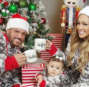 Ronnie Magro + Jen Harley Family Christmas Card