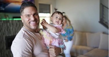 Ronnie Ortiz-Magro's Baby Is with His Family