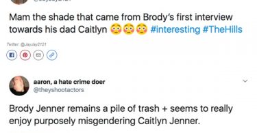Brody Jenner Misgenders Caitlyn Jenner