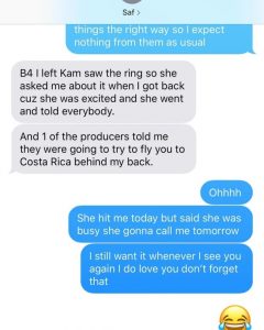 Safaree Been Cheating with IG Model While Engaged